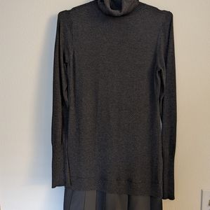 Small charcoal sweater dress